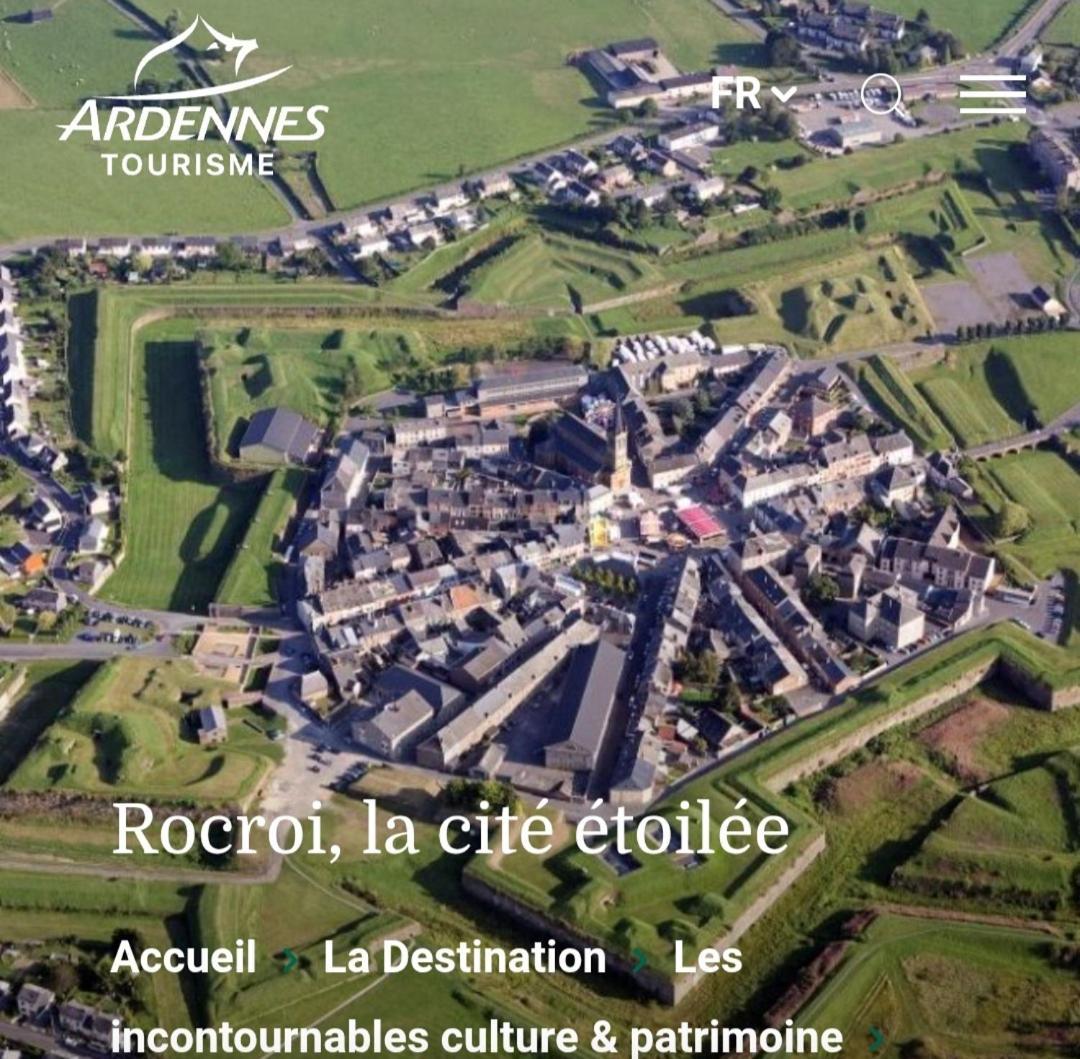 Appartement La Rose Du Bel Homme à Rocroi Extérieur photo